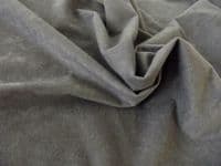 Faux Suede Suedette 100% Polyester Fabric Materia 170g - DARK GREY